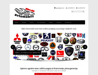 bg-avtomobili.si screenshot