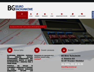 bg-wroclaw.pl screenshot