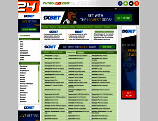 bg.futbol24.com screenshot