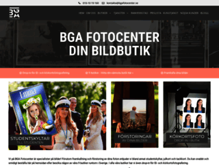 bgafotocenter.se screenshot