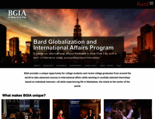 bgia.bard.edu screenshot