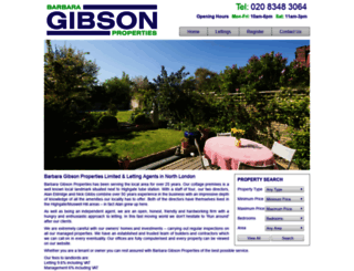 bgibson.co.uk screenshot
