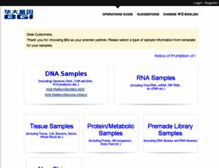 bgisample.com screenshot