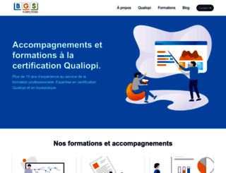 bgsformations.fr screenshot
