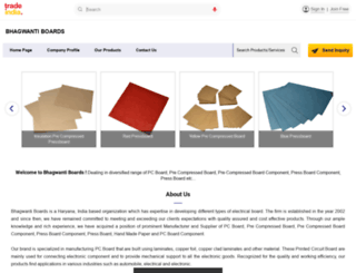 bhagwantiboards.com screenshot