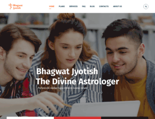 bhagwatjyotish.com screenshot
