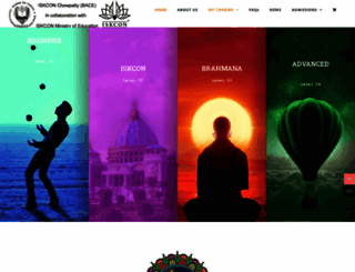 bhakticourses.com screenshot