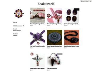 bhaktiworld.storenvy.com screenshot