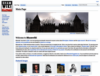 bhamwiki.com screenshot