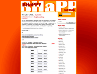 bhappy.wordpress.com screenshot