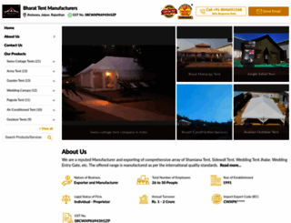 bharat-tent.com screenshot