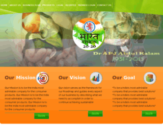 bharat-vision2020.flexonlive.com screenshot