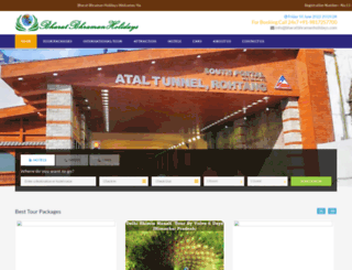 bharatbhramanholidays.com screenshot