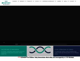 bharatbiotech.com screenshot