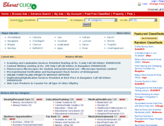 bharatclick.com screenshot