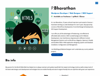bharathan.net screenshot