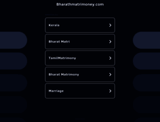 bharathmatrimoney.com screenshot
