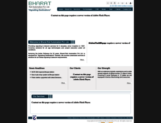 bharatrail.com screenshot