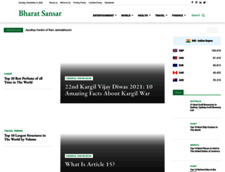 bharatsansar.com screenshot