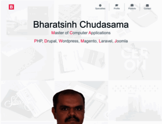 bharatsinh.com screenshot