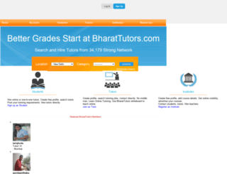 bharattutors.com screenshot