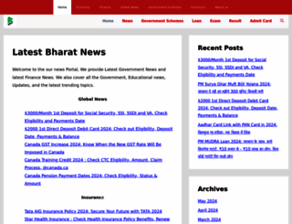 bharti-axagi.co.in screenshot