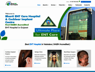 bhartientcare.com screenshot
