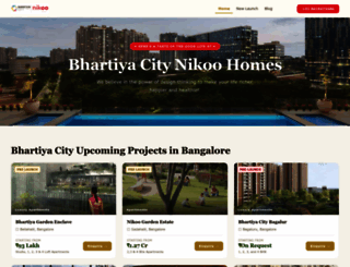 bhartiyacitynikoohome.com screenshot