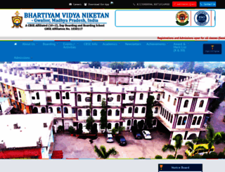 bhartiyamschool.com screenshot