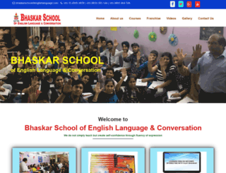 bhaskarschoolofenglishlanguage.com screenshot