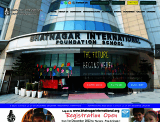 bhatnagarinternational.org screenshot