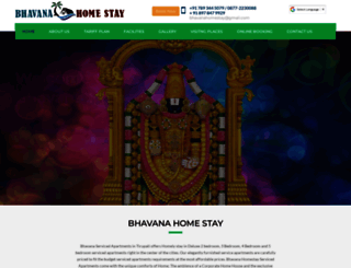 bhavanahomestay.com screenshot