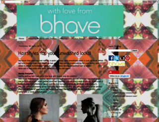 bhavehair.blogspot.com.au screenshot