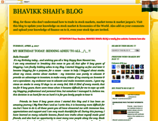 bhavikkshah.blogspot.in screenshot