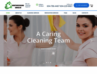 bhcleanservices.com screenshot