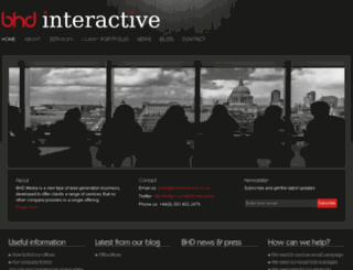 bhdinteractive.co.uk screenshot