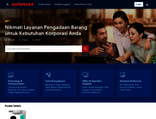 bhinneka.com screenshot