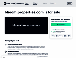 bhoomiproperties.com screenshot