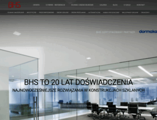 bhs.com.pl screenshot