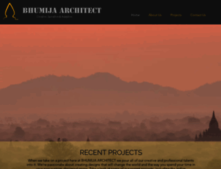 bhumijaarchitect.com screenshot