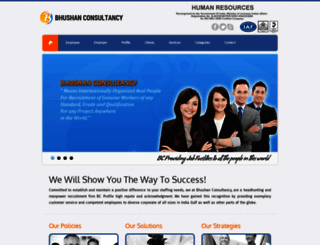 bhushanconsultancy.com screenshot