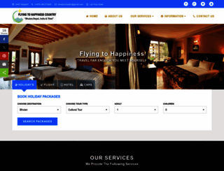 bhutancheckin.com screenshot
