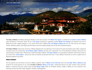 bhutanculturaltravel.com screenshot