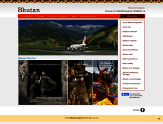 bhutantoursguide.com screenshot