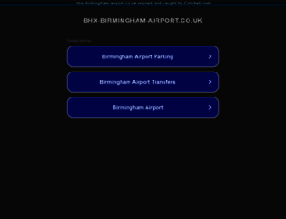 bhx-birmingham-airport.co.uk screenshot