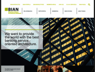 bian.org screenshot