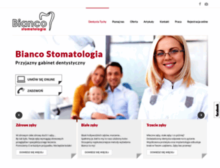 bianco-stomatologia.pl screenshot