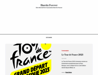 biarritzforever.com screenshot