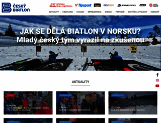 biatlon.cz screenshot