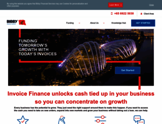 bibbyfinancialservices.sg screenshot